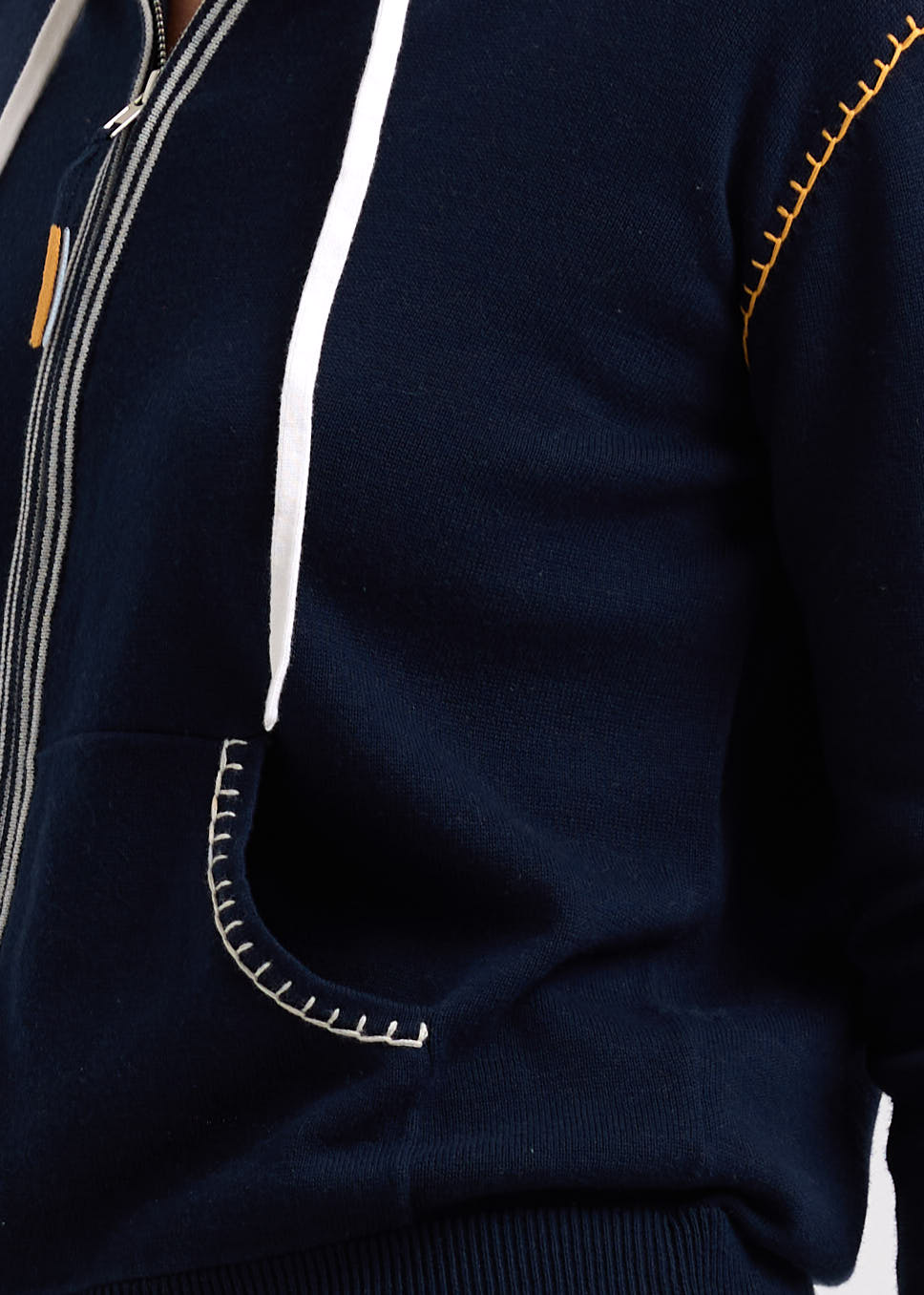 Zaket & Plover Heart Embroidery Hoodie