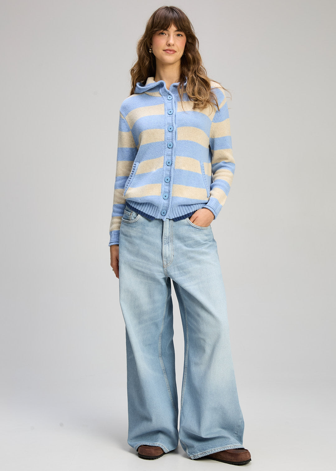 Zaket & Plover Easy Stripes Hoodie