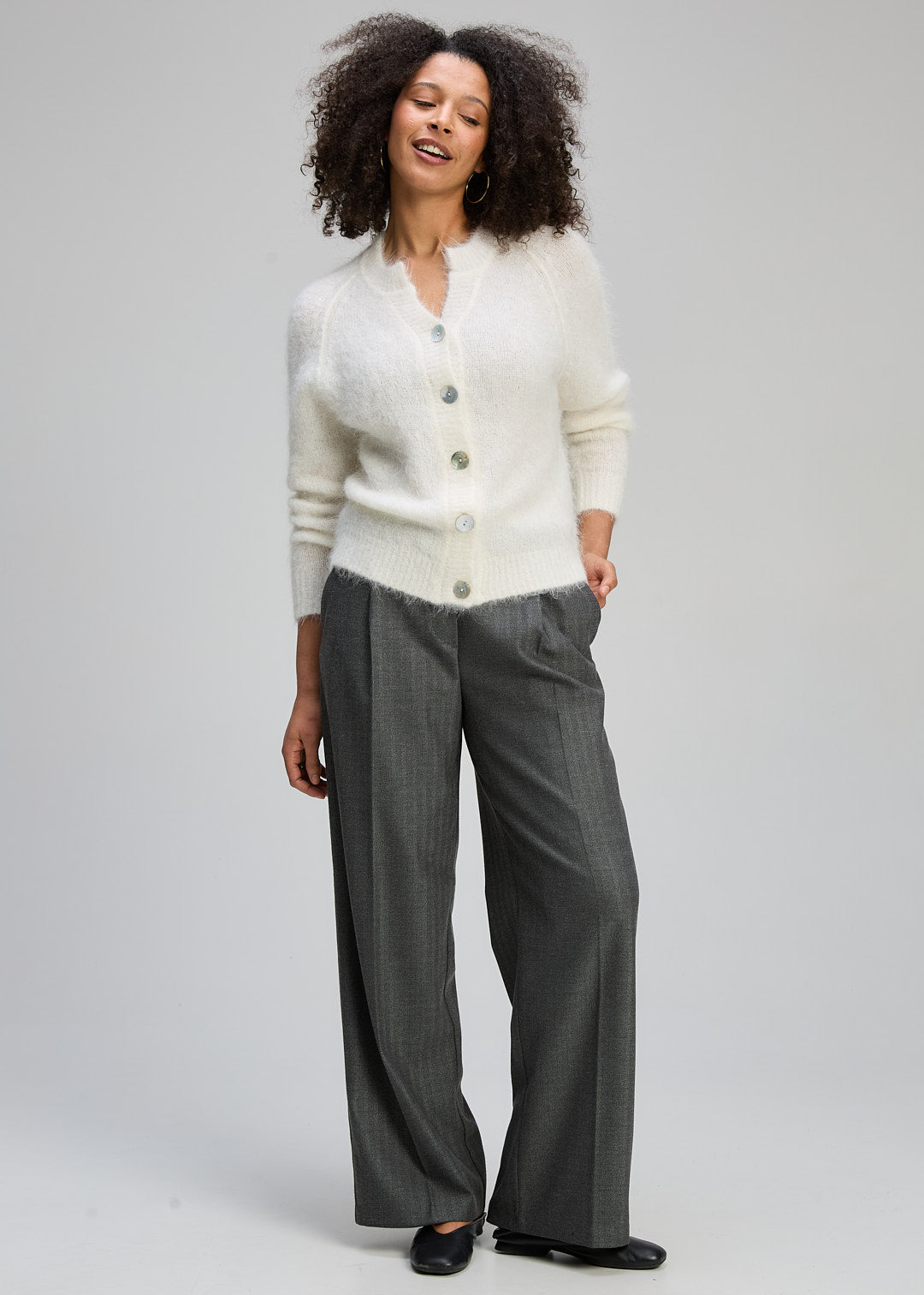 Zaket & Plover Alpaca Cardi