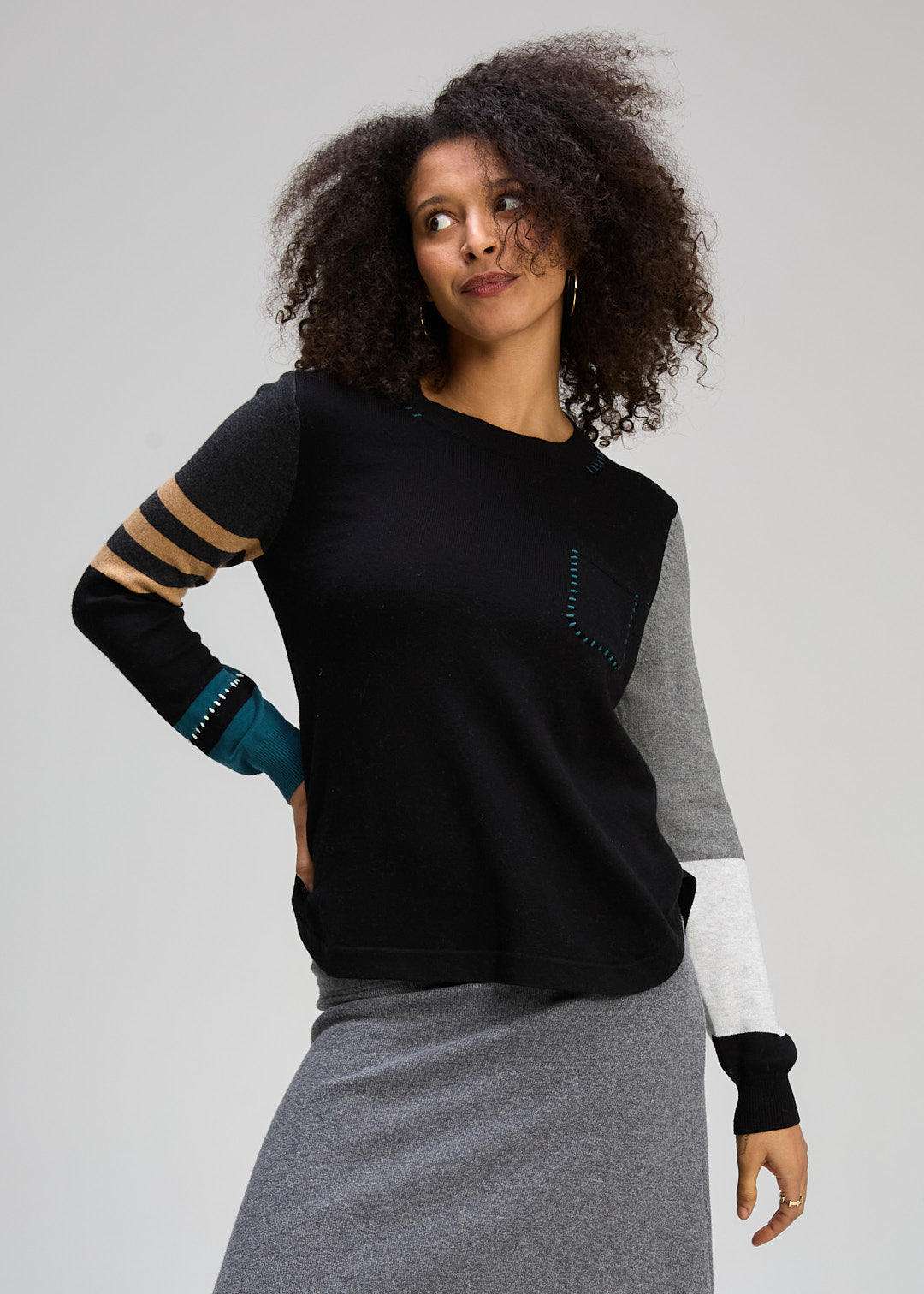 Zaket &amp; Plover Pocket Detail Jumper