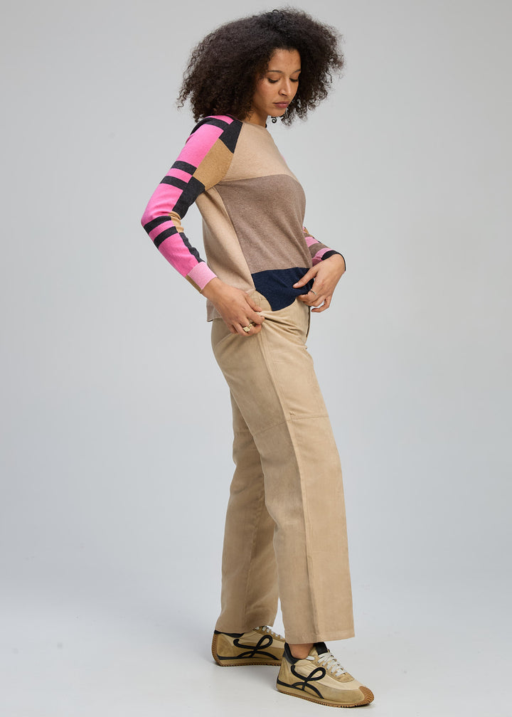 Zaket &amp; Plover Colour Block Jumper