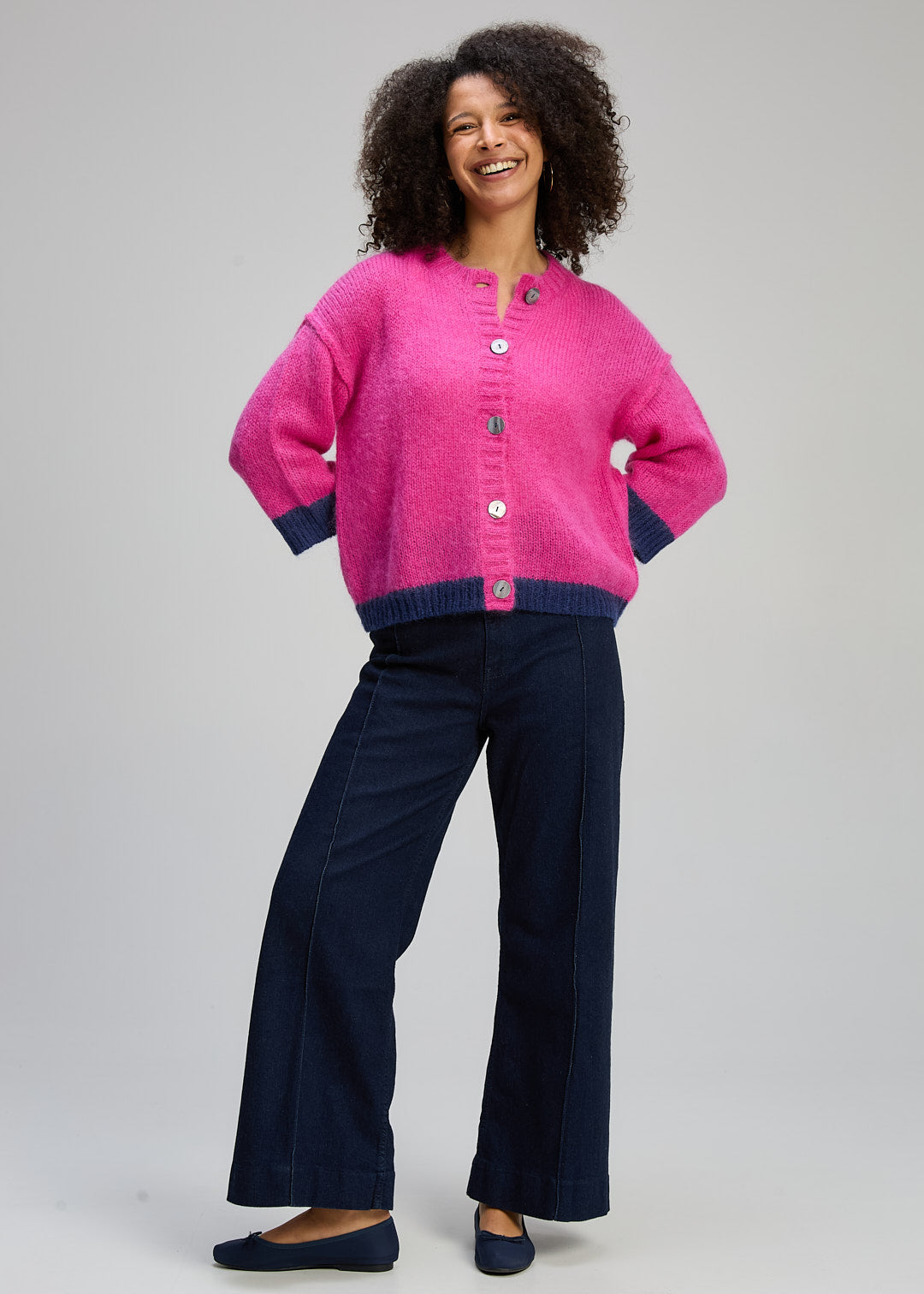 Zaket & Plover Kid Mohair Cardi