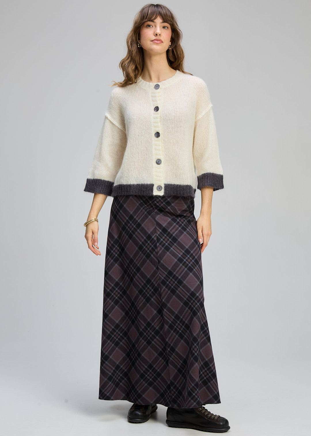 Zaket & Plover Kid Mohair Cardi