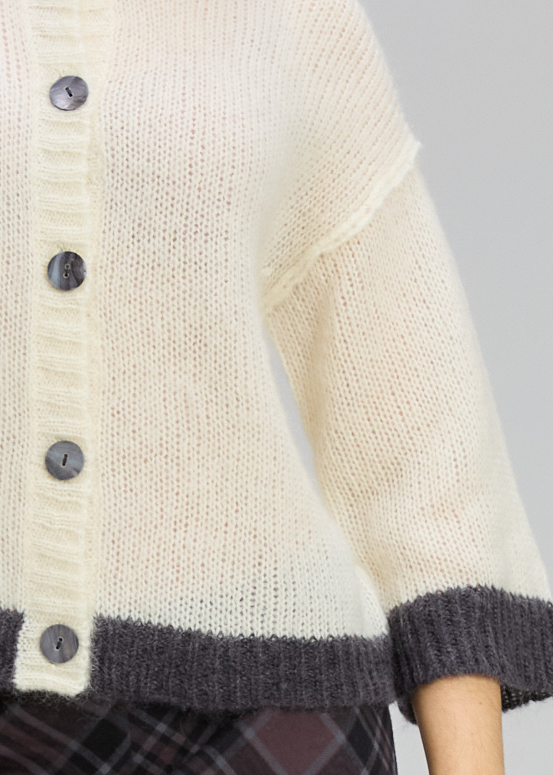 Zaket & Plover Kid Mohair Cardi