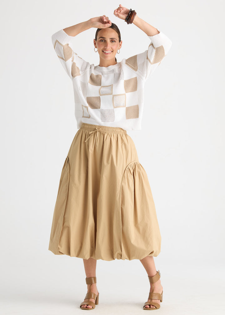 Zaket &amp; Plover Patch Pointelle Top