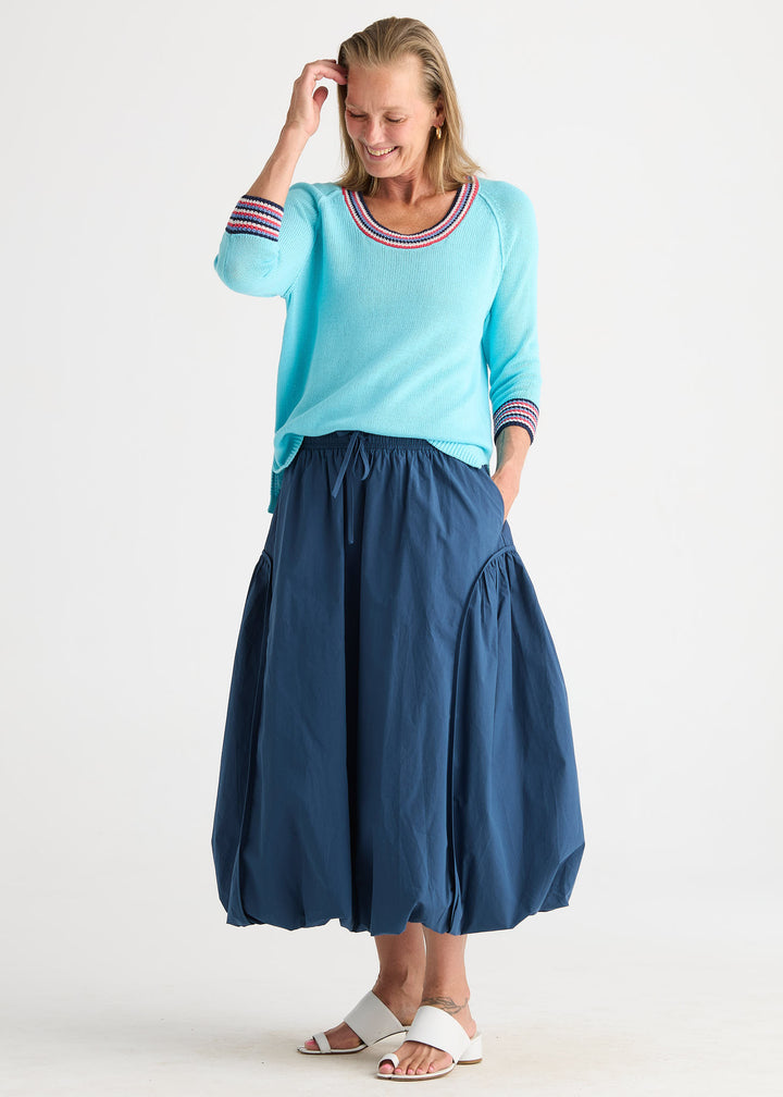 Zaket &amp; Plover Crochet Trim Top