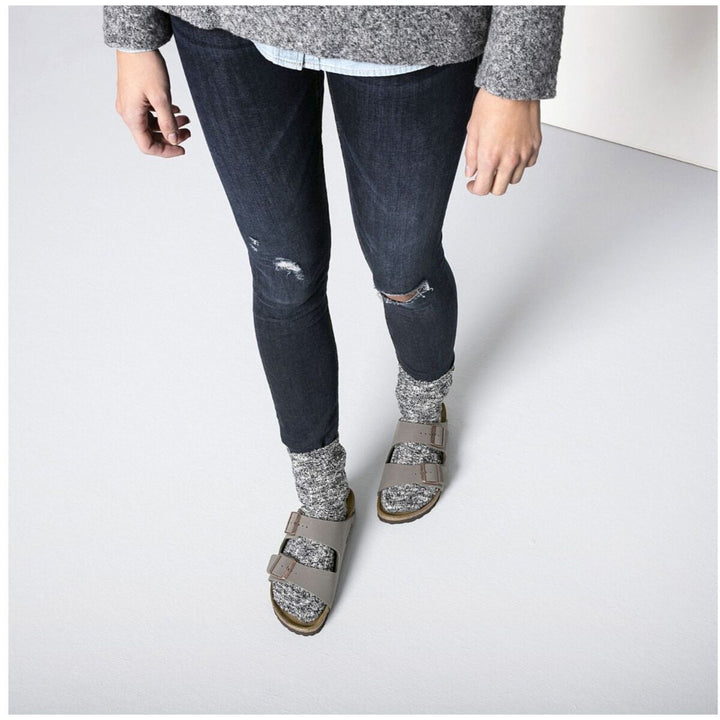 Birkenstock Arizona Birkibuc Stone