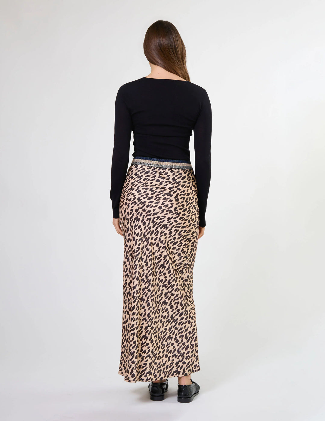 Stella + Gemma Bretta Skirt Snow Leopard