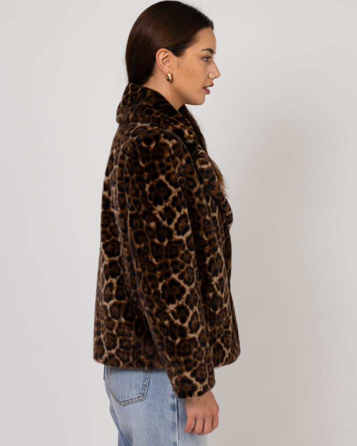 Stella + Gemma Britta Fur Jacket