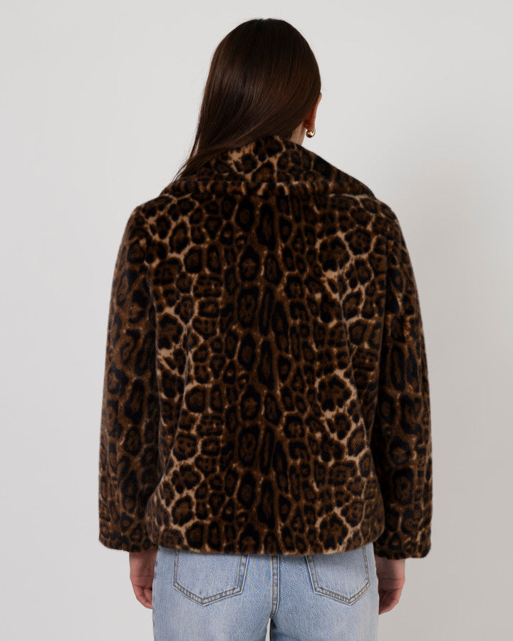 Stella + Gemma Britta Fur Jacket