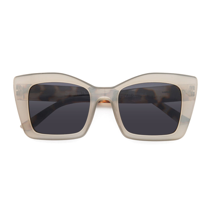 Captivated Eyewear Cleo Green/Tortoiseshell Sunglasses