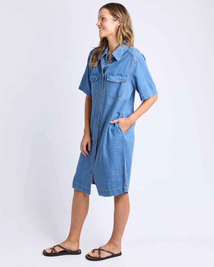 Elm Cora Denim Dress