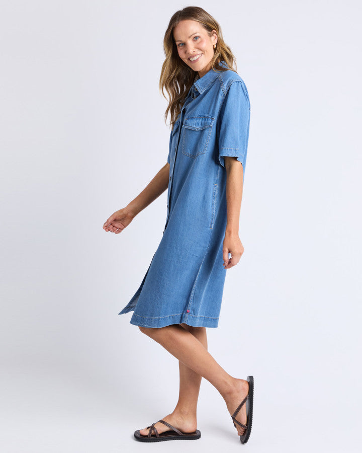 Elm Cora Denim Dress