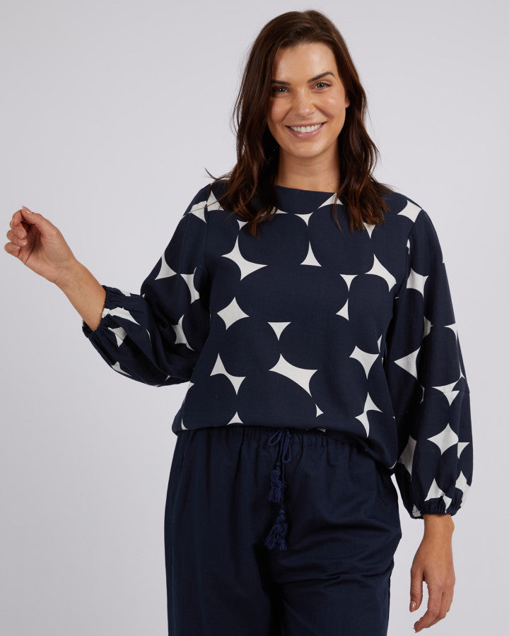 Elm Demi Spot Top