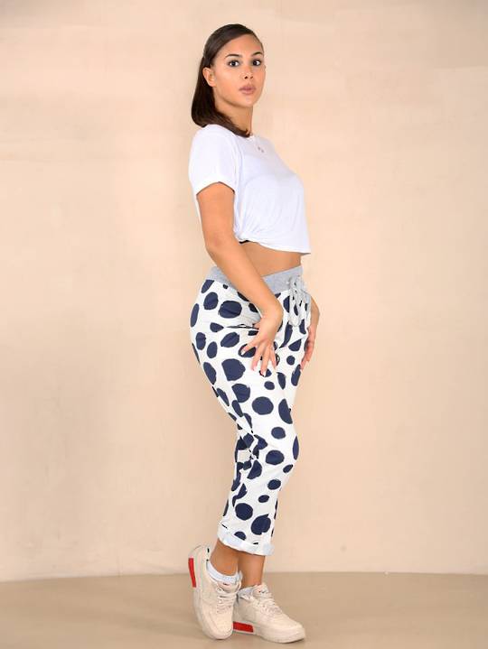 Beau Denver Joggers Navy Dot
