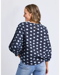 Elm Dotty Top
