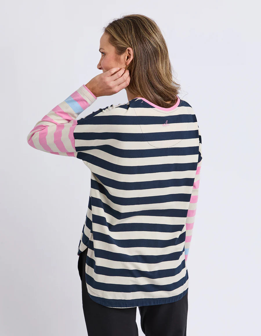 Elm Gaeb Stripe Long Sleeve Tee