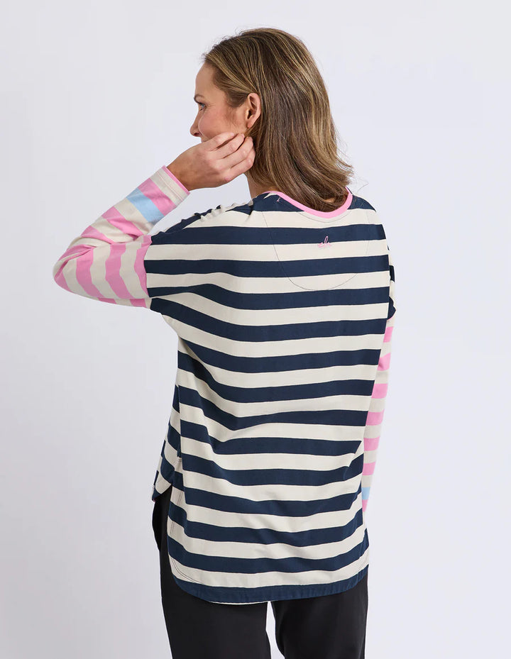 Elm Gaeb Stripe Long Sleeve Tee
