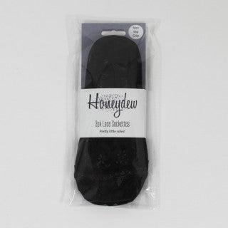 Honeydew 3 pack Lace Sockettes