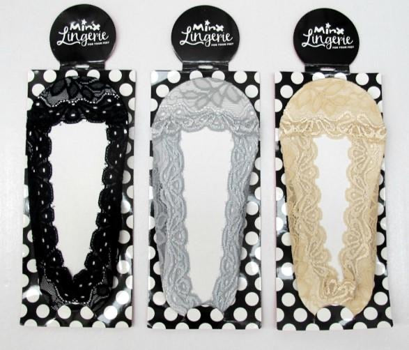 Minx Lace Sockette 3 Pack