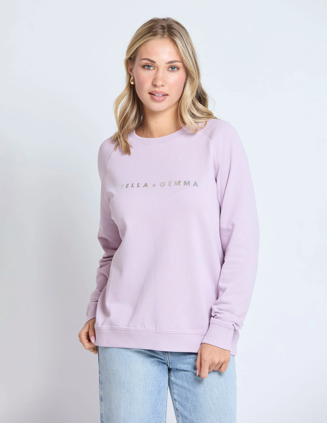 Stella + Gemma Classic Sweater with Logo