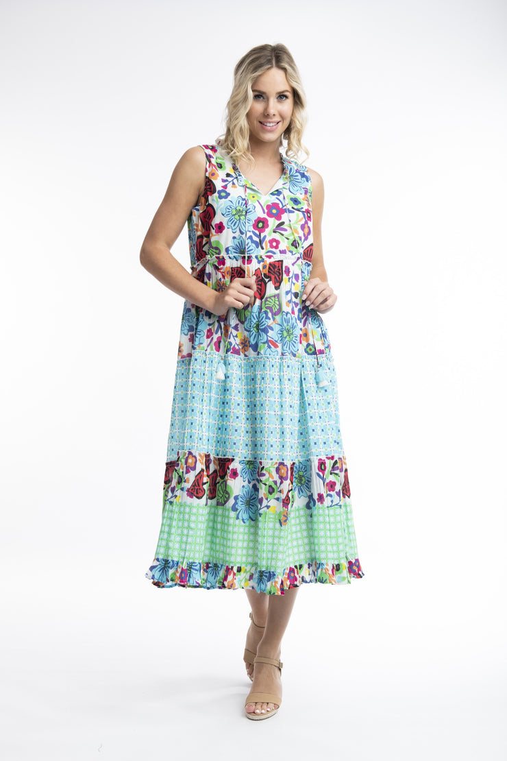 Orientique sleeveless Limassol Dress