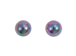 Kiwicraft  Pearl Studs Black