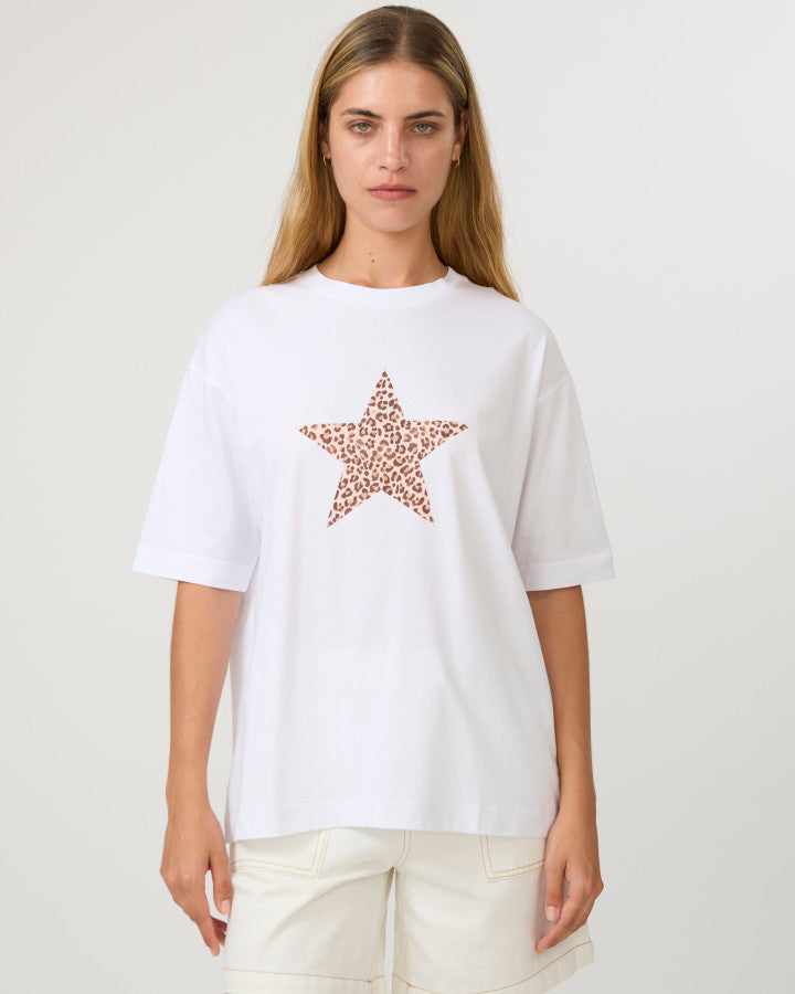 Stella &amp; Gemma Porter Tee White Star