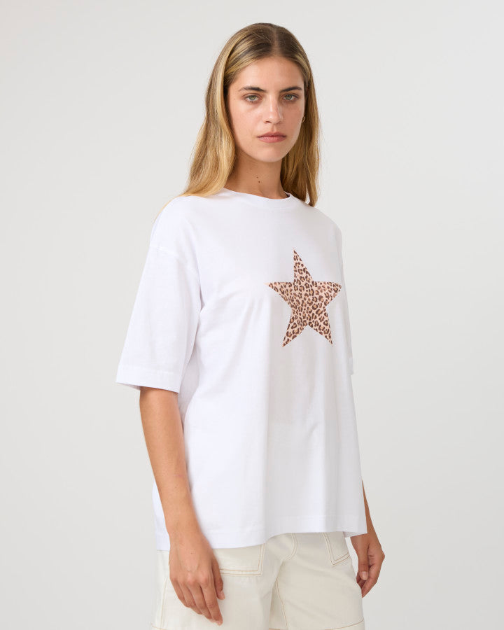 Stella &amp; Gemma Porter Tee White Star