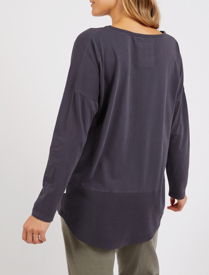 Elm Rib Long Sleeve Tee