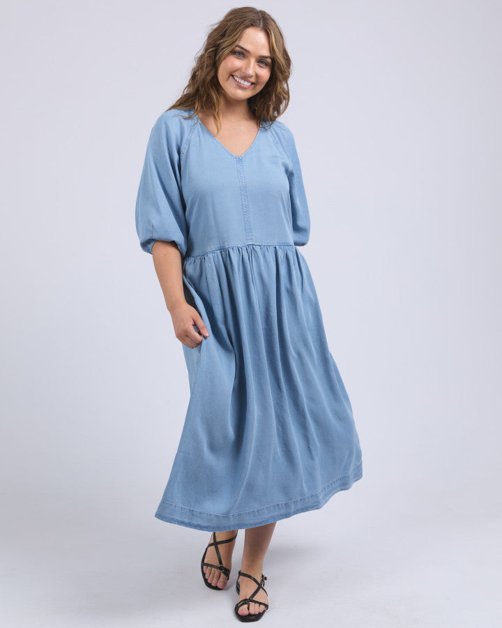 Elm Sawyer Chambray Dress