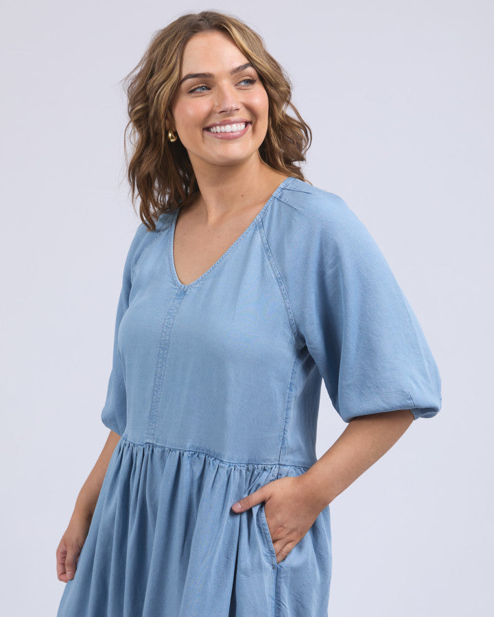 Elm Sawyer Chambray Dress