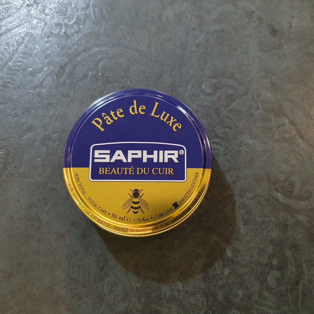 Saphir Pate De Luxe Hi Shine Shoe Polish Black