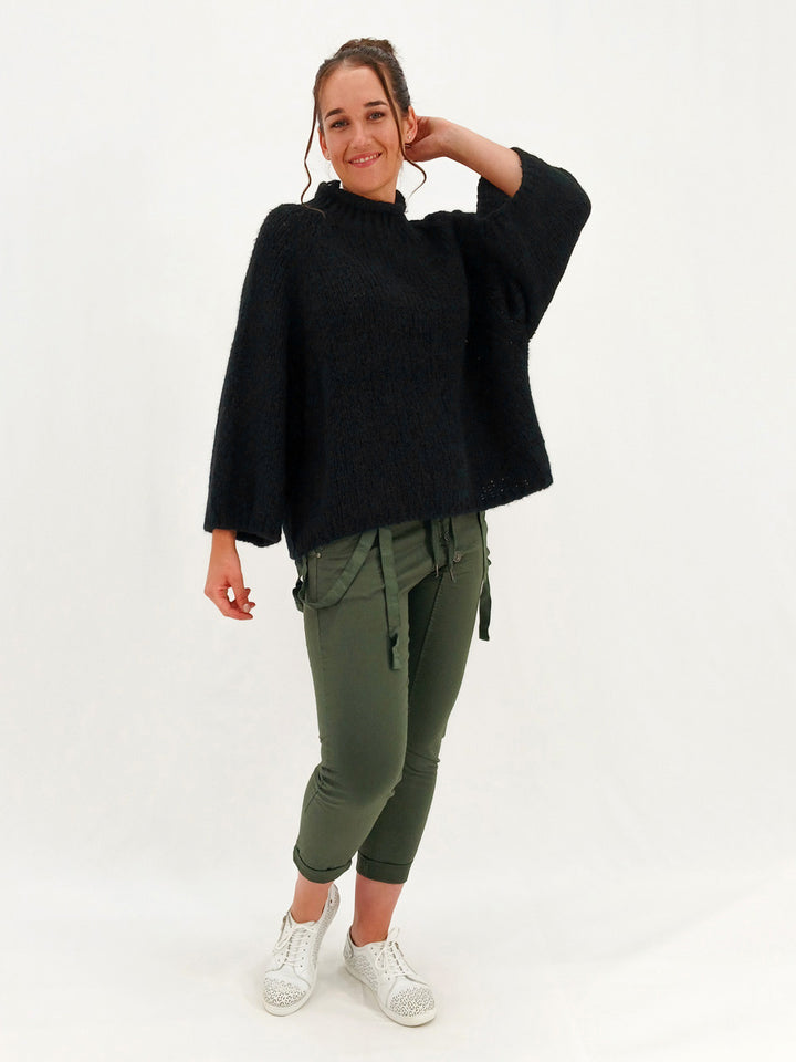 Aida Rose Soraya Boxy Boucle Sweater