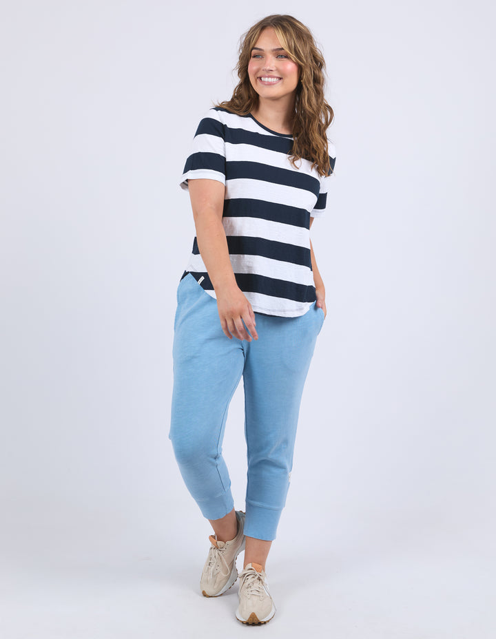 Elm Spritz Stripe short sleeve tee