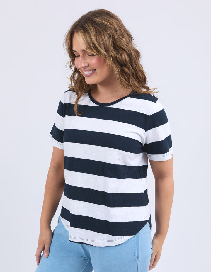 Elm Spritz Stripe short sleeve tee