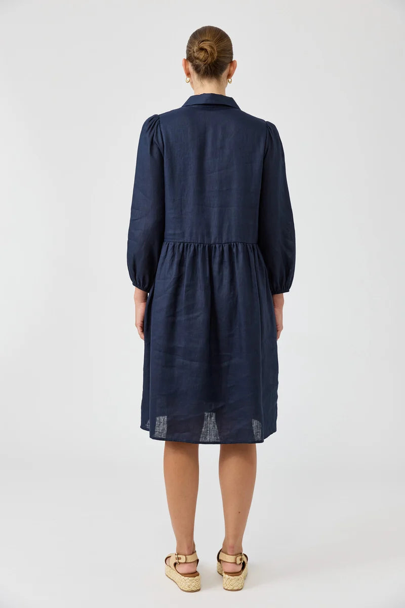 eb + ive Studio Midi Shirt Dress