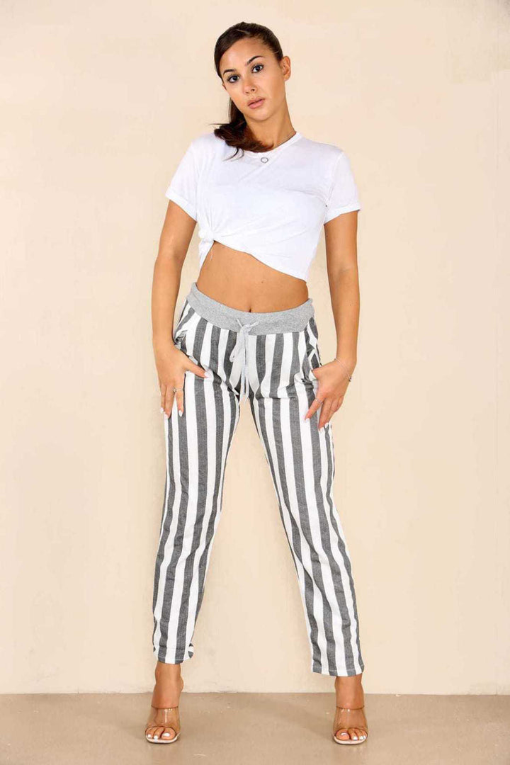 Beau Denver Wide Stripe Trousers