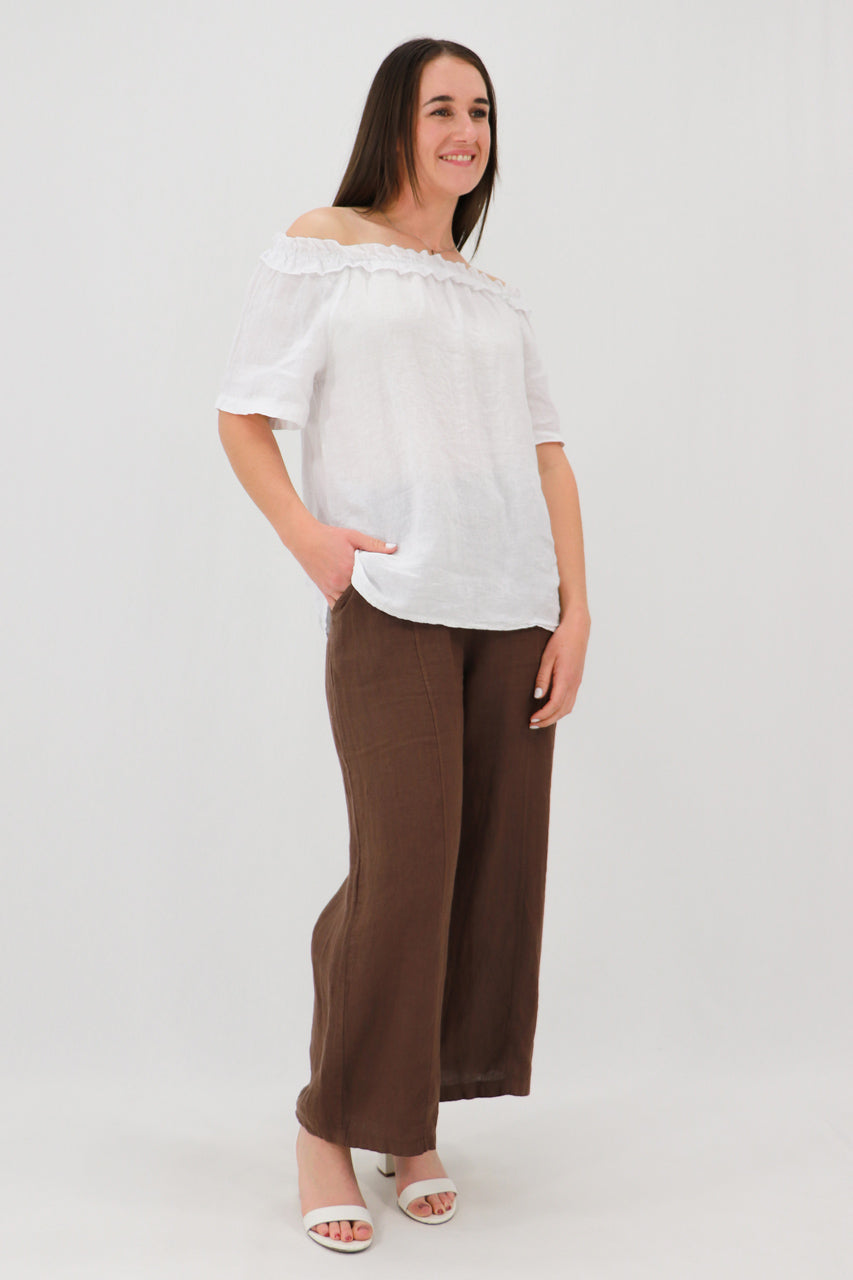 Aida Rose Italia Sweet Ruffle Blouse