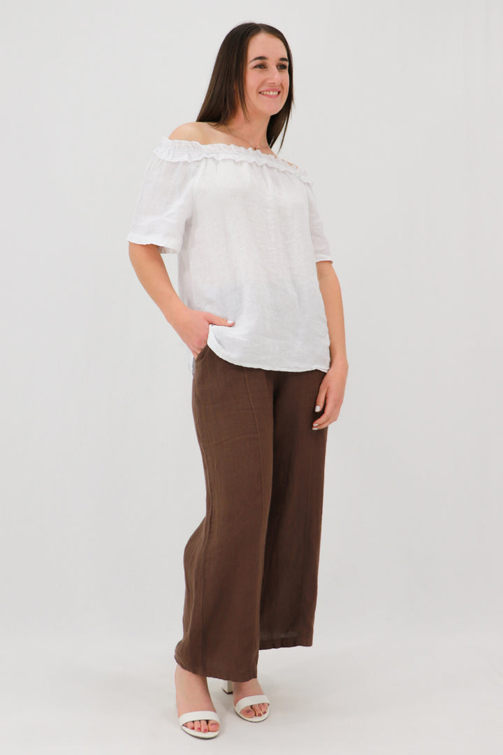 Aida Rose Italia Sweet Ruffle Blouse