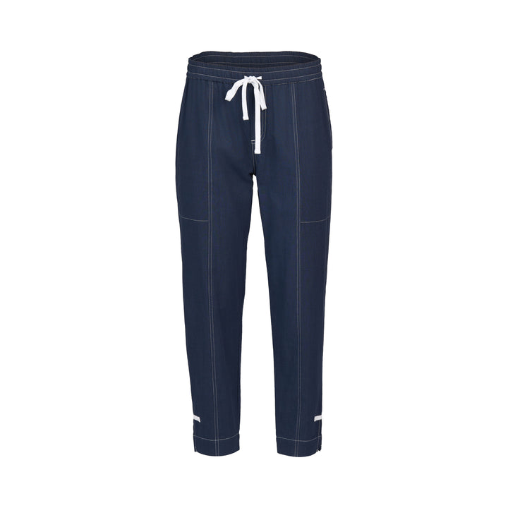 Vassalli Relaxed Leg Ankle Grazier with contrast trim & stitching