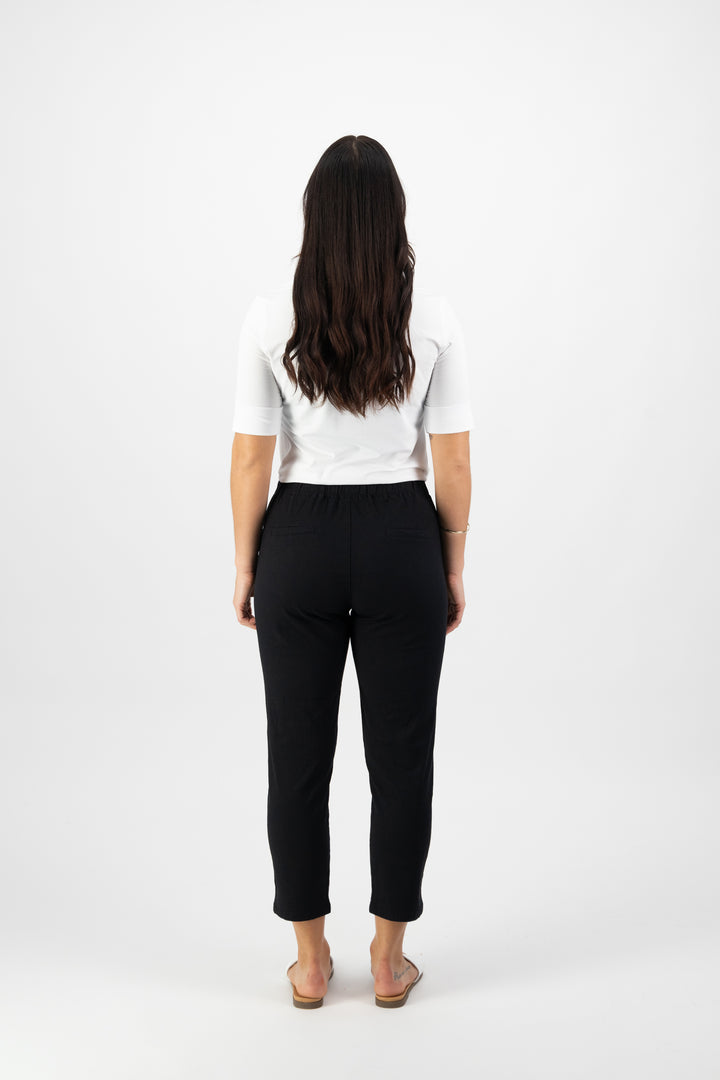 Vassalli 7/8 skinny leg elastic waist pant