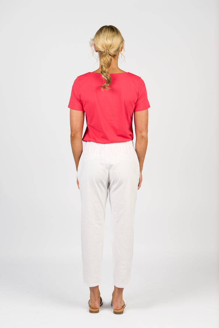 Vassalli 7/8 skinny leg elastic waist pant