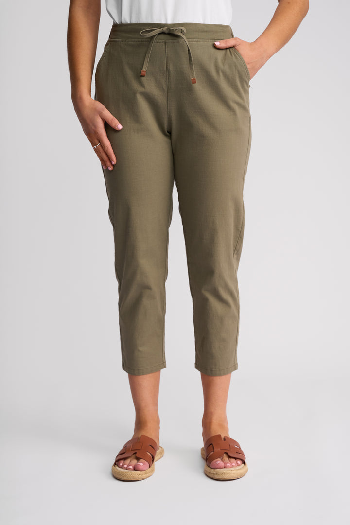 Vassalli Denver 7/8 skinny leg elastic waist pant