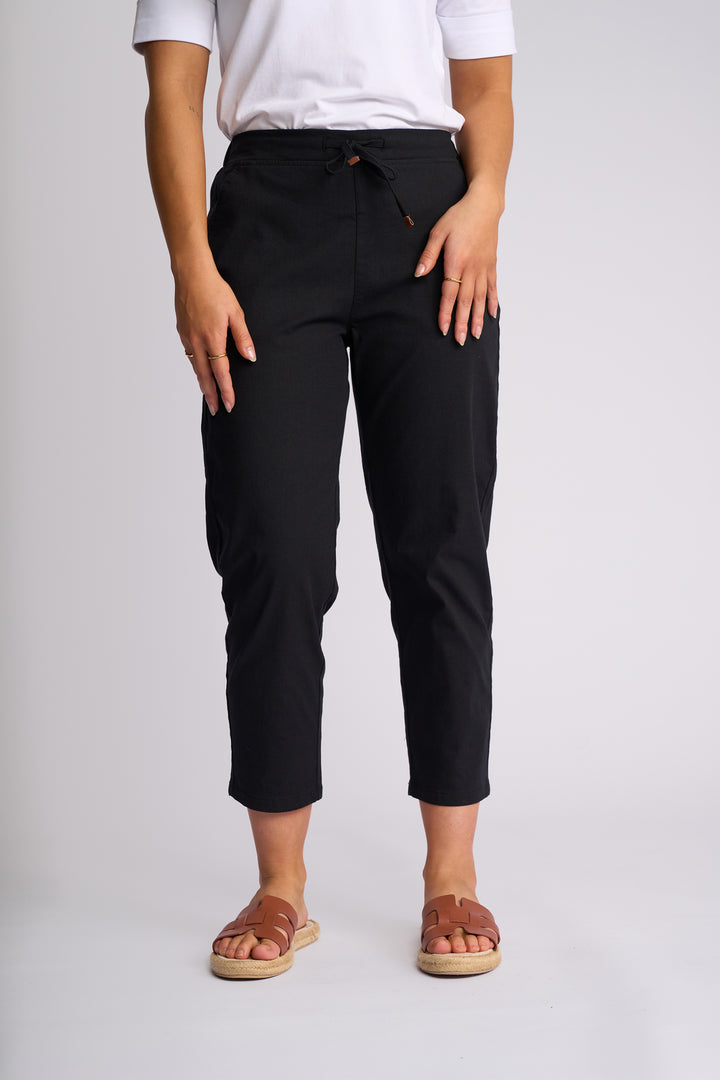 Vassalli Denver 7/8 skinny leg elastic waist pant