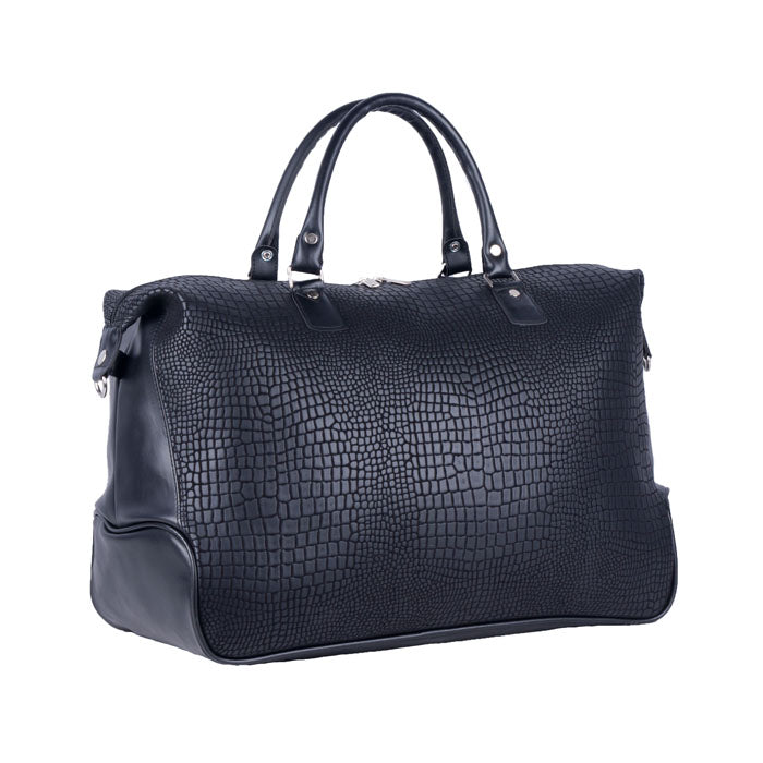 Conrad Travel bag Black Croc 5183