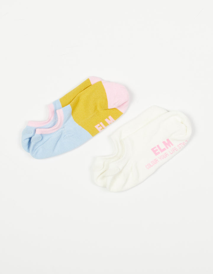 Elm No Show Sock 2 PK