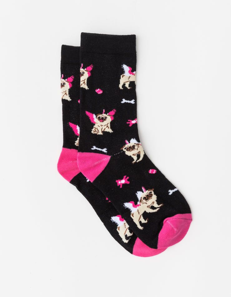 Stella + Gemma Uni-Pug Socks