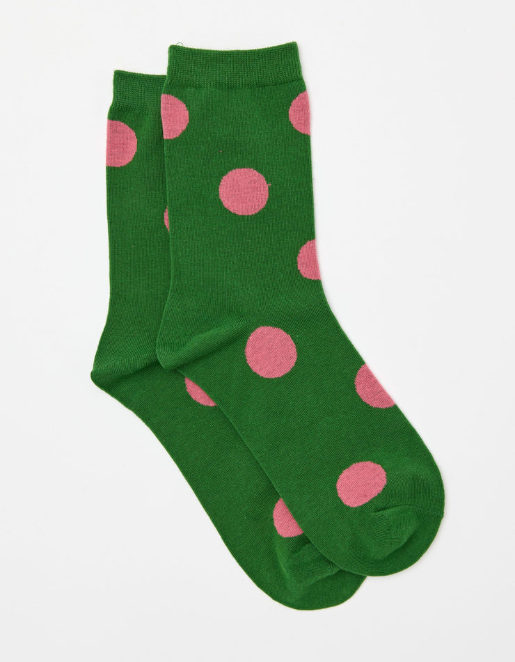Stella + Gemma Socks with Big Spots
