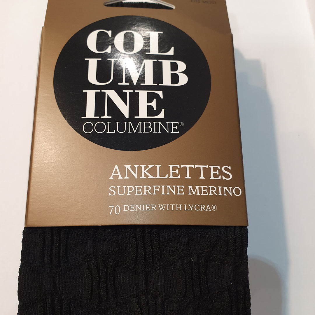 Columbine Anklettes Merino Diamond